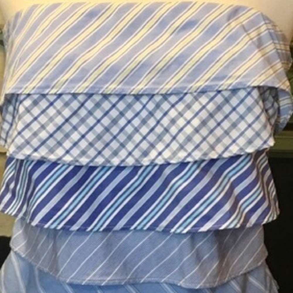 Finley Strapless Ruffle Shirt